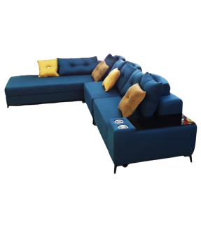 SOFA MARTINA L SHAPE CUP HOLDER/HEADREST/3 SMALL